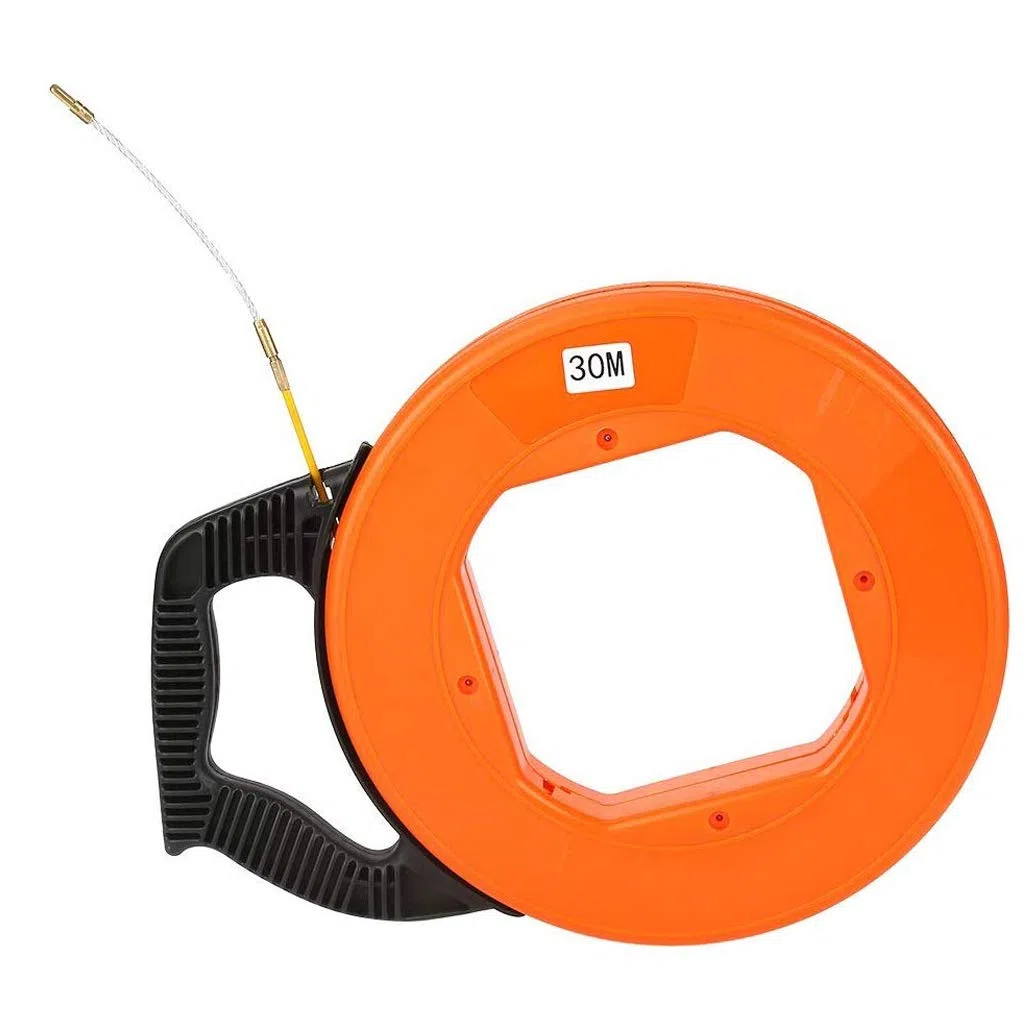 Cable de 30 metros de fibra de vidrio para herramientas de electricista