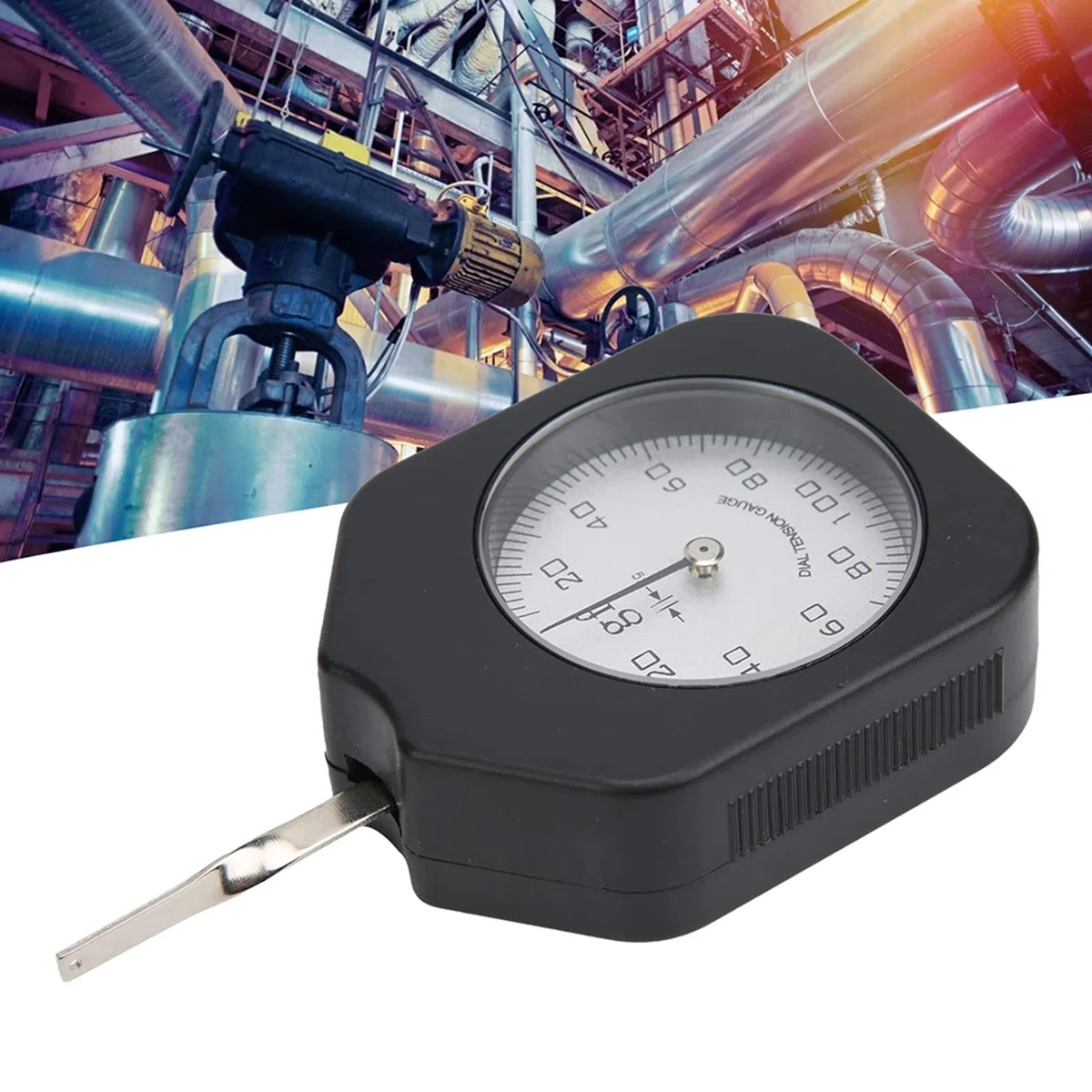 Medidor de Tensión, Gram Force Tester Dial Tension Gauge Herramienta de Medición de Fuerza para Relé Presión de Contacto para Microinterruptor para Interruptor Electrónico