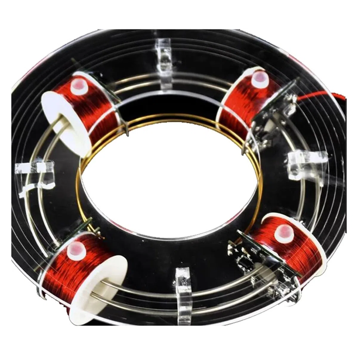 Ciclotrón electromagnético, acelerador circular, equipo científico experimental, modelo novedoso y de ayuda for la enseñanza de física Herramienta eléctrica