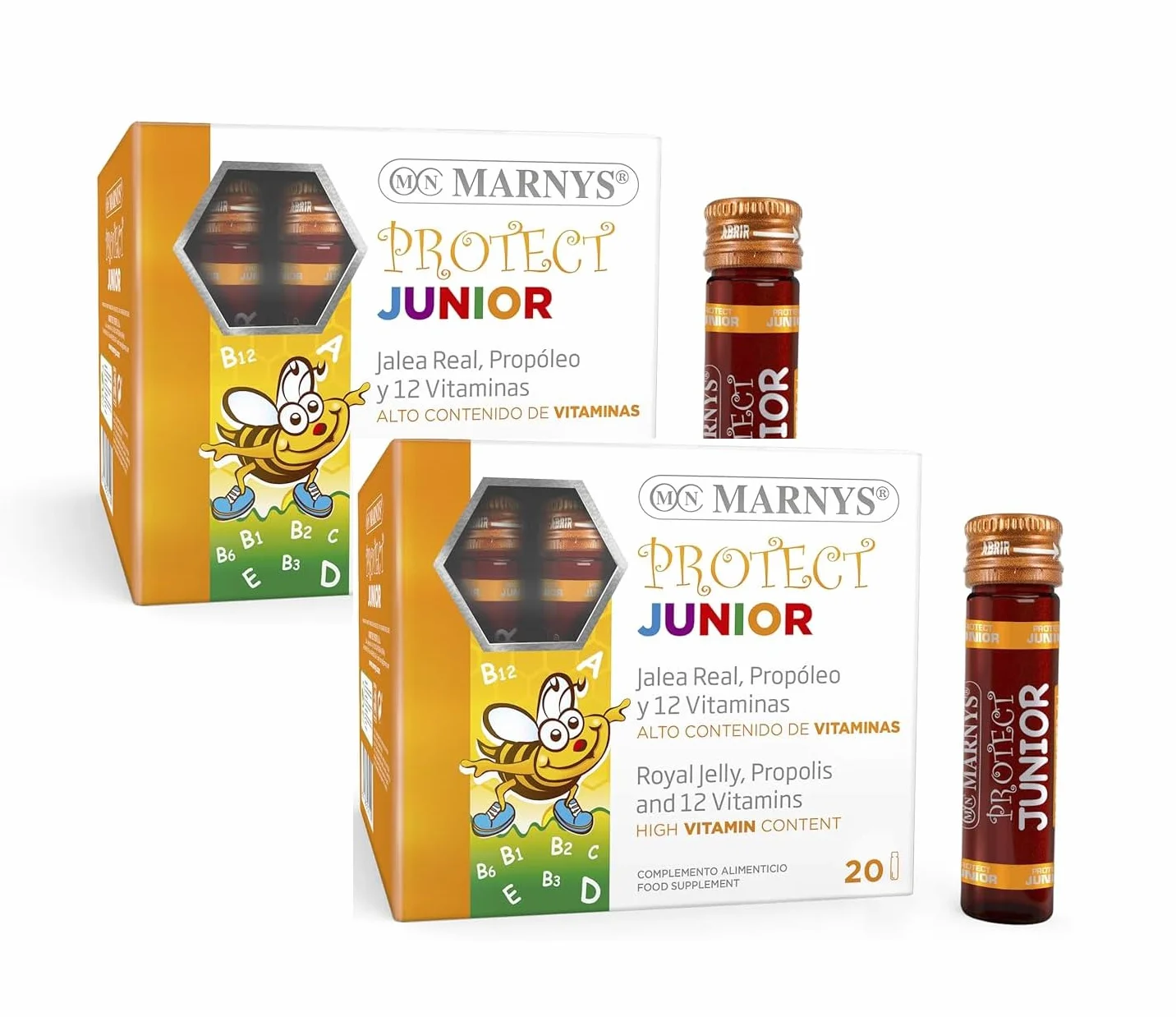 Pack 2 unidades Protect Junior 20 viales Marnys