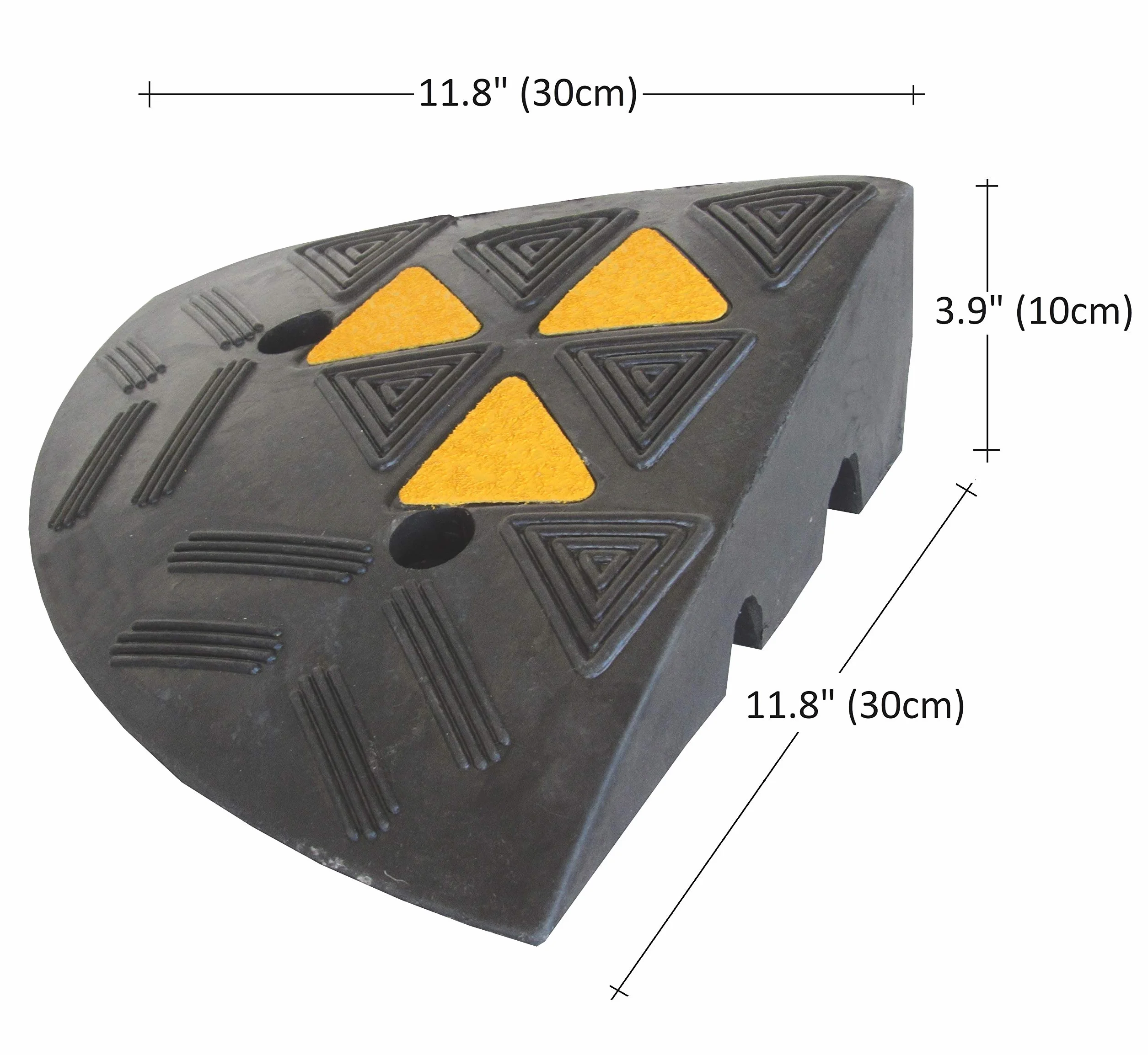 RKR-1E Rampa de Caucho Rubber Parte Fin 10 cm (Paquete de 1)