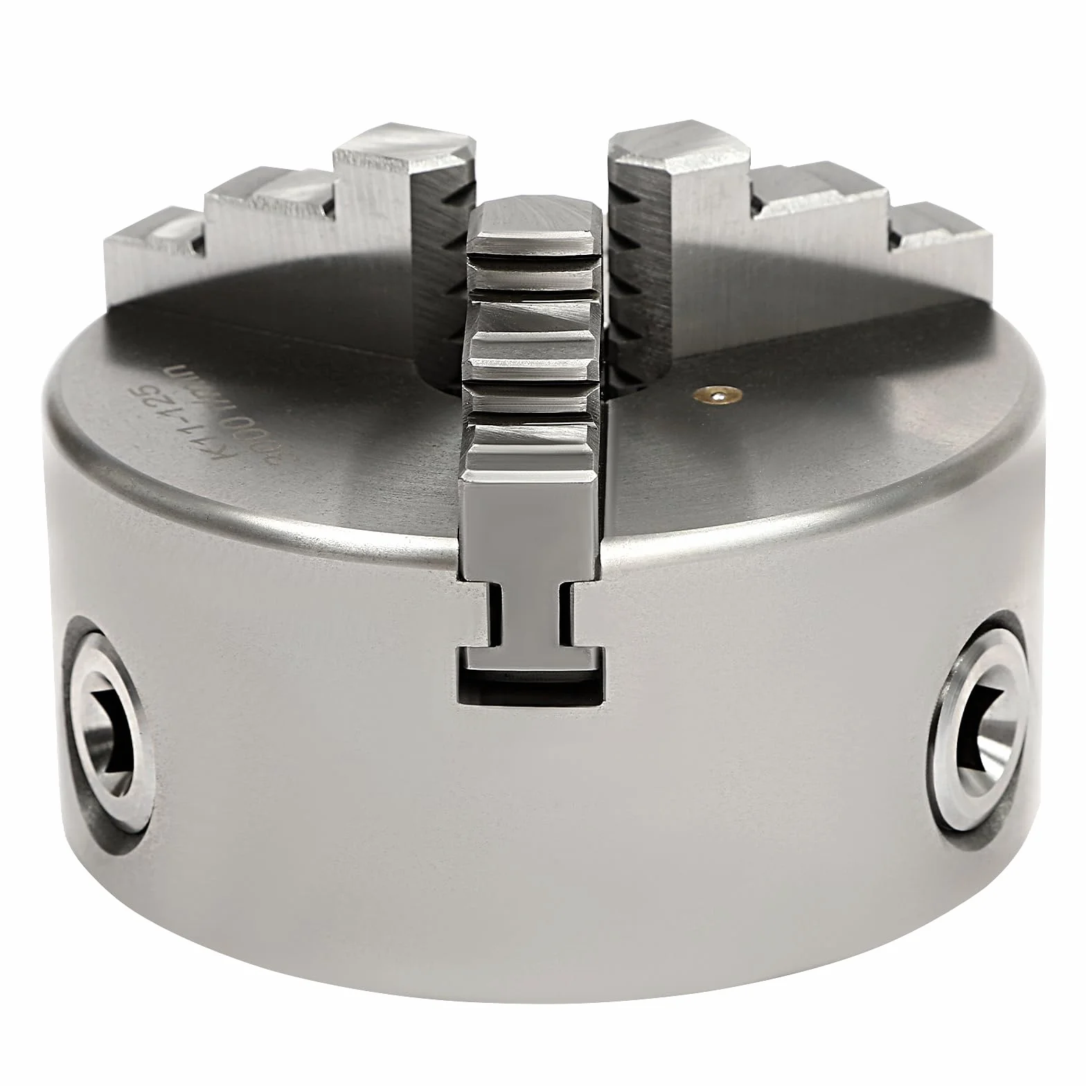 Mandril de torno de 125 mm, alimento autocentrante de cuatro mordazas con llave Chuck, 3 mandíbulas para máquinas herramientas y máquinas herramientas CNC