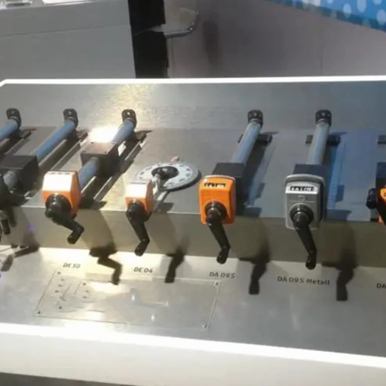 Othmro 1 pieza 0912-2-I 20-O-A Indicador de posición digital de diámetro del orificio de la máquina de contador accesorio de máquina de torno, piezas de máquina de nailon reforzado, contador mecánico