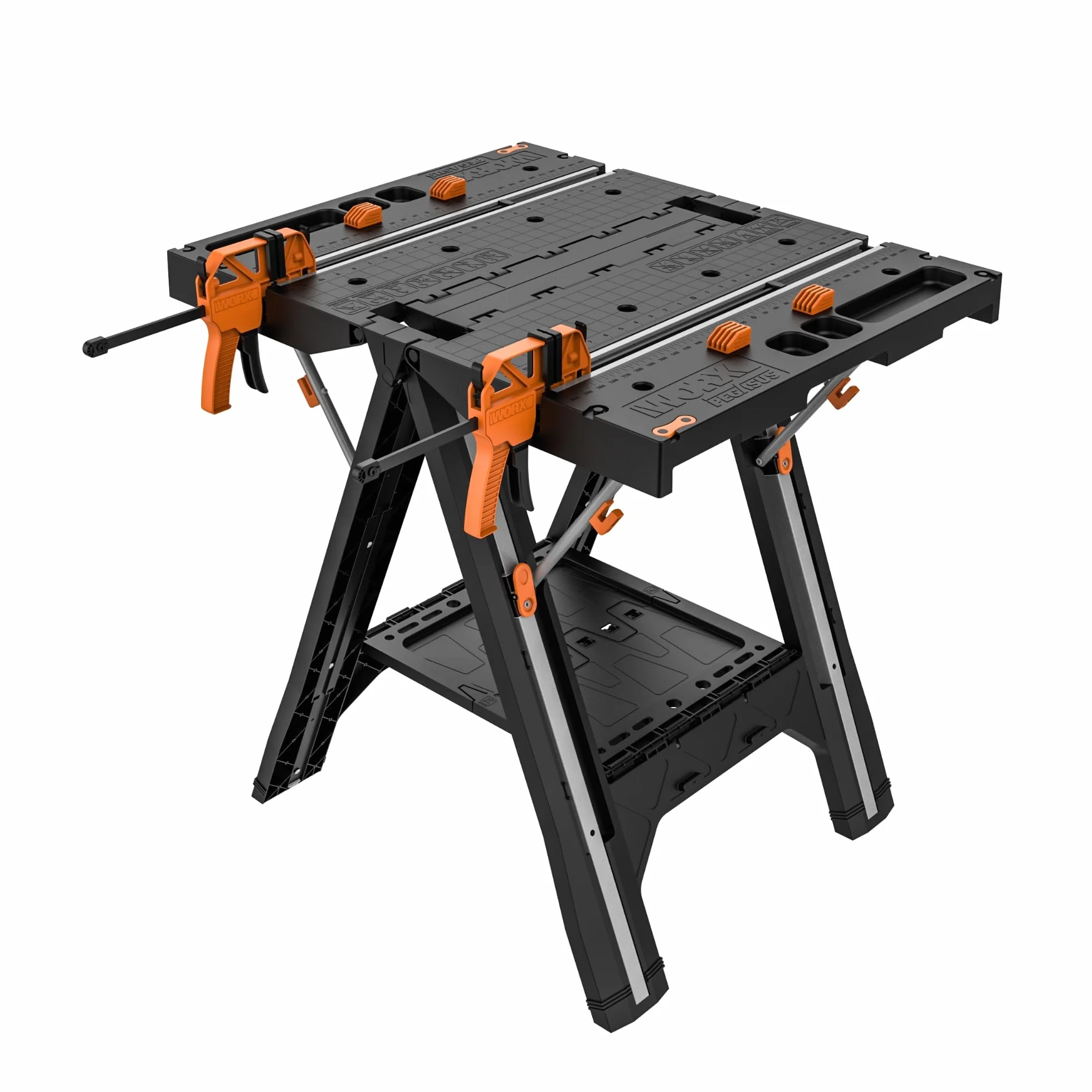 WORX WX051 Pegasus - Mesa de trabajo plegable y caballete