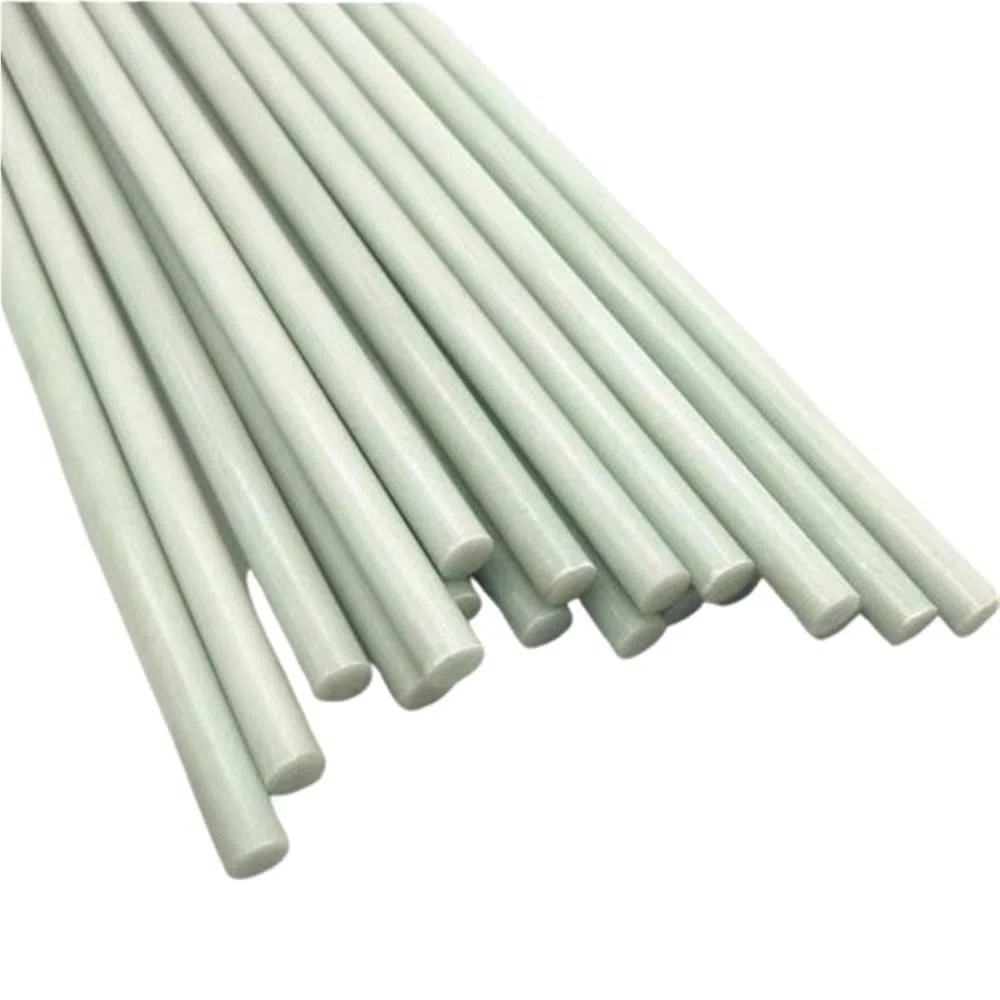 20 varillas de fibra vidrio blancas 50 cm largo, 0,8/1,0/1,5/2,0/3,0/4,0/5, mm(4.5x500mm)