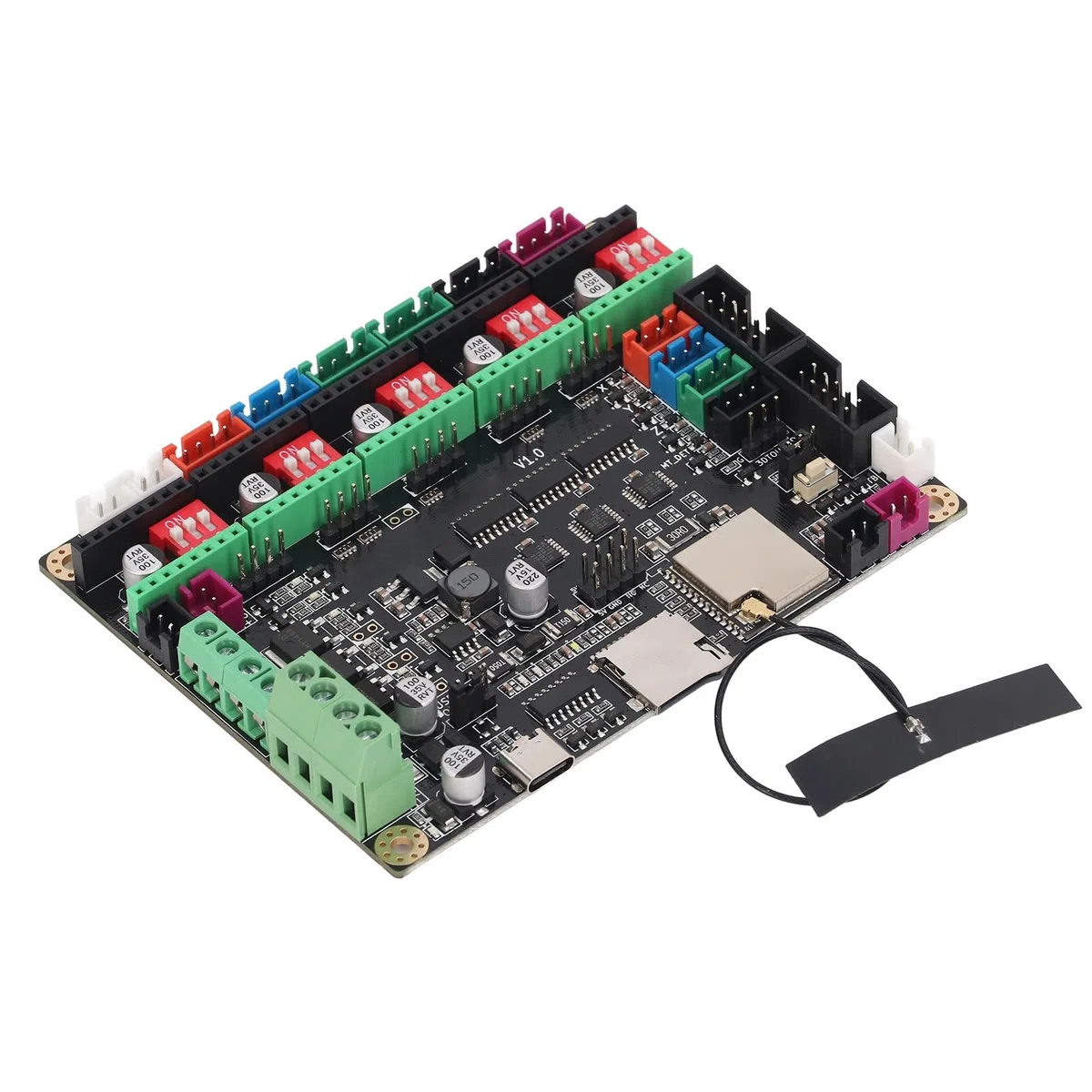 Placa de Control Principal para Impresora 3D con Firmware Marlin2.0 WIFI y Módulo de Comunicación –patible con MKS TinyBee