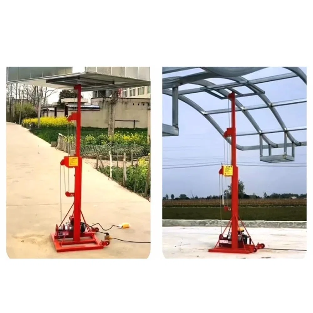 Fábrica Conducto de ventilación del Refugio Lluvia Plataforma elevadora pequeña