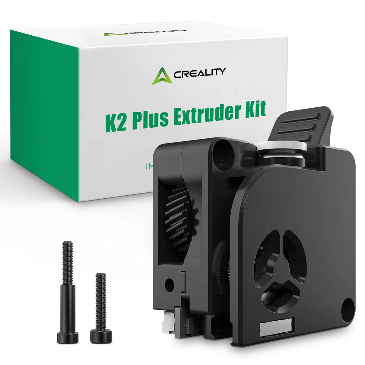 Creality Kit de extrusión K2 Plus, kit oficial de extrusión directa, transmisión de doble engranaje, relación 6.25:1, fuerza 80N, sensor de rotura de filamento integrado para impresora 3D Creality K2