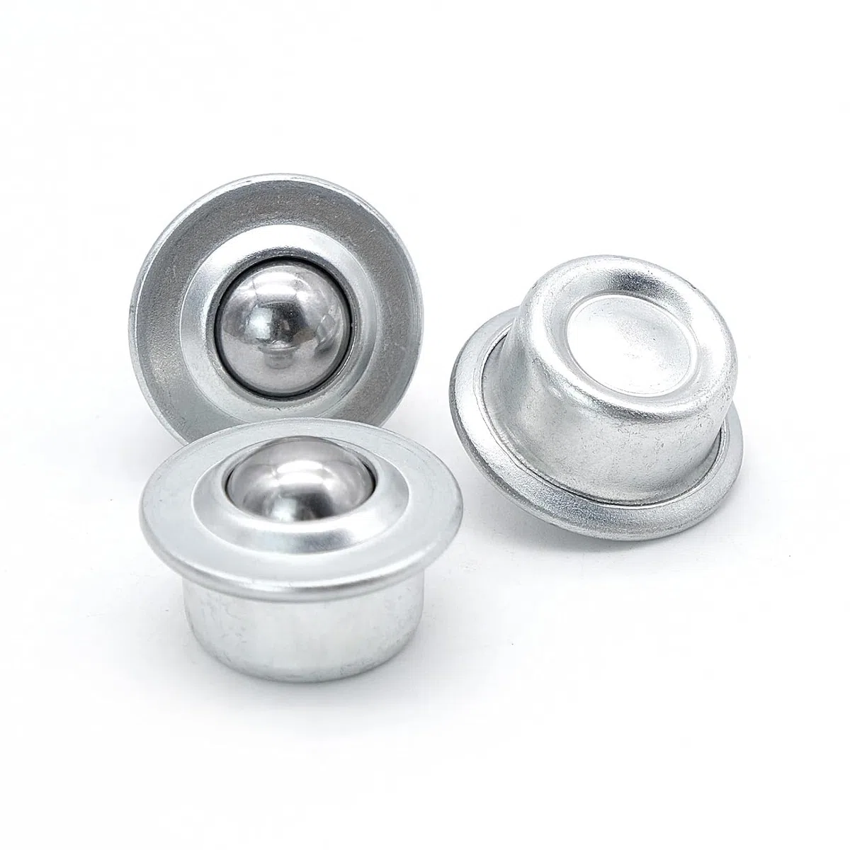 10 piezas Transferencia de bolas de acero inoxidable Ruedas de bolas universales Rodamiento Transportador Ruedas universales para muebles