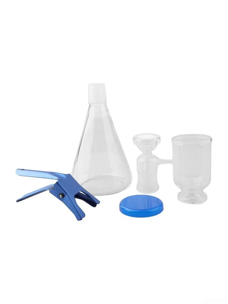 Equipo de filtro de cristal de la unidad de la filtración del vacío del laboratorio con la cabeza del filtro de la base de la arena para el análisis químico(1000ml)