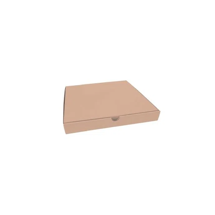 Genérico Cajas de Pizza Kraft, 33x33cm, Celulosa, 100 Unidades