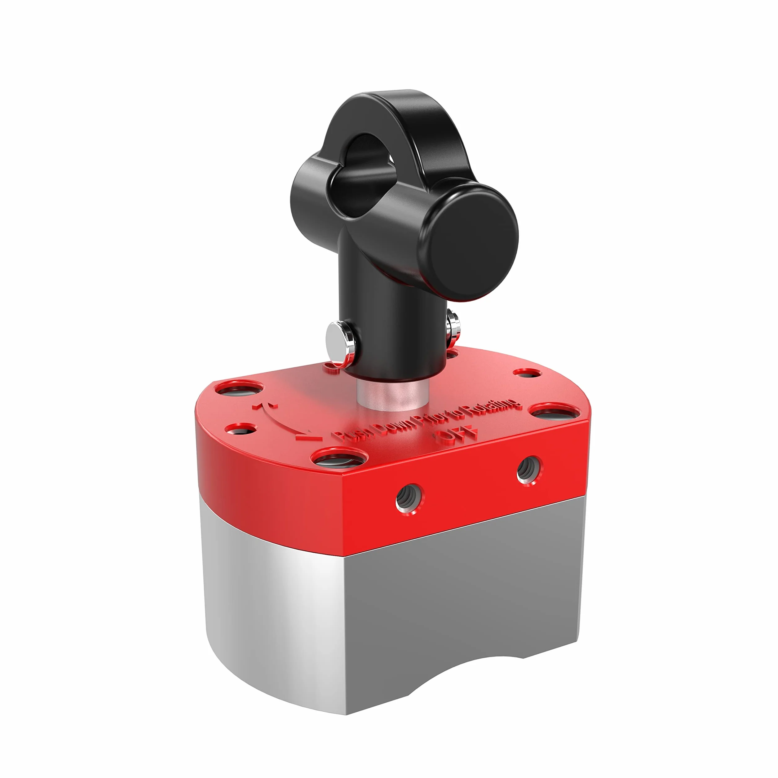 Magnetpro Imán de interruptor multiusos 100 kg fuerza extracción ON/OFF para elevación mecanizado soldadura
