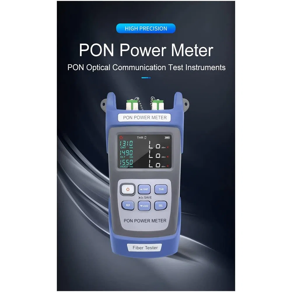 TM581 Medidor de Potencia PON SC/Probador de Fibra óPtica/OLT 1310Nm/1490Nm/1550Nm para AplicacióN y Funcionamiento