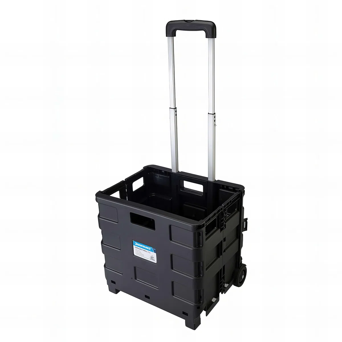 Silverline Tools 633400 - Carretilla con caja plegable (25 kg)