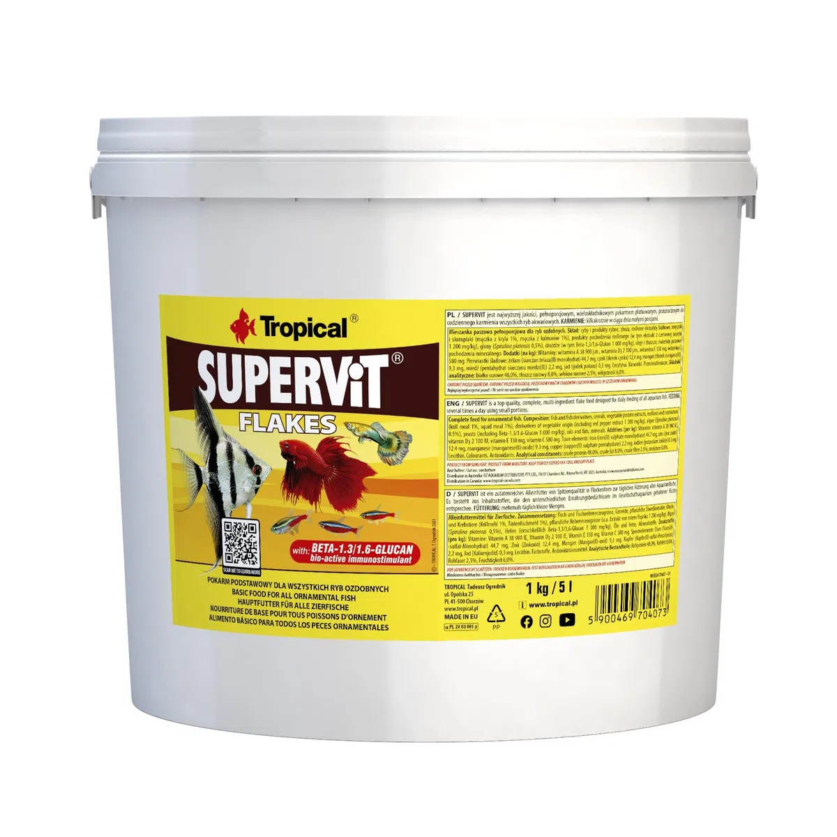 Tropical Comida para Peces Supervit 1 kg