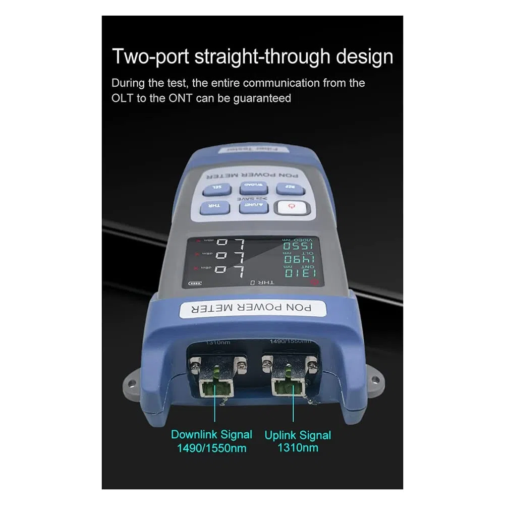 TM581 Medidor de Potencia PON SC/Probador de Fibra óPtica/OLT 1310Nm/1490Nm/1550Nm para AplicacióN y Funcionamiento