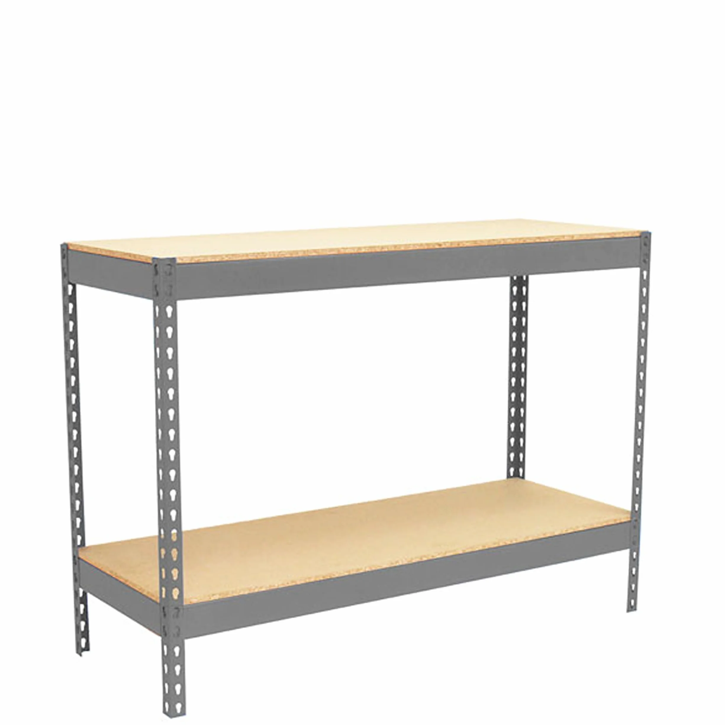 Simon Rack Banco de Trabajo Taller 1500x750 mm - BT Basic | Capacidad Carga 400 kg, Montaje sistema clic, Pintura anticorrosión, Gris