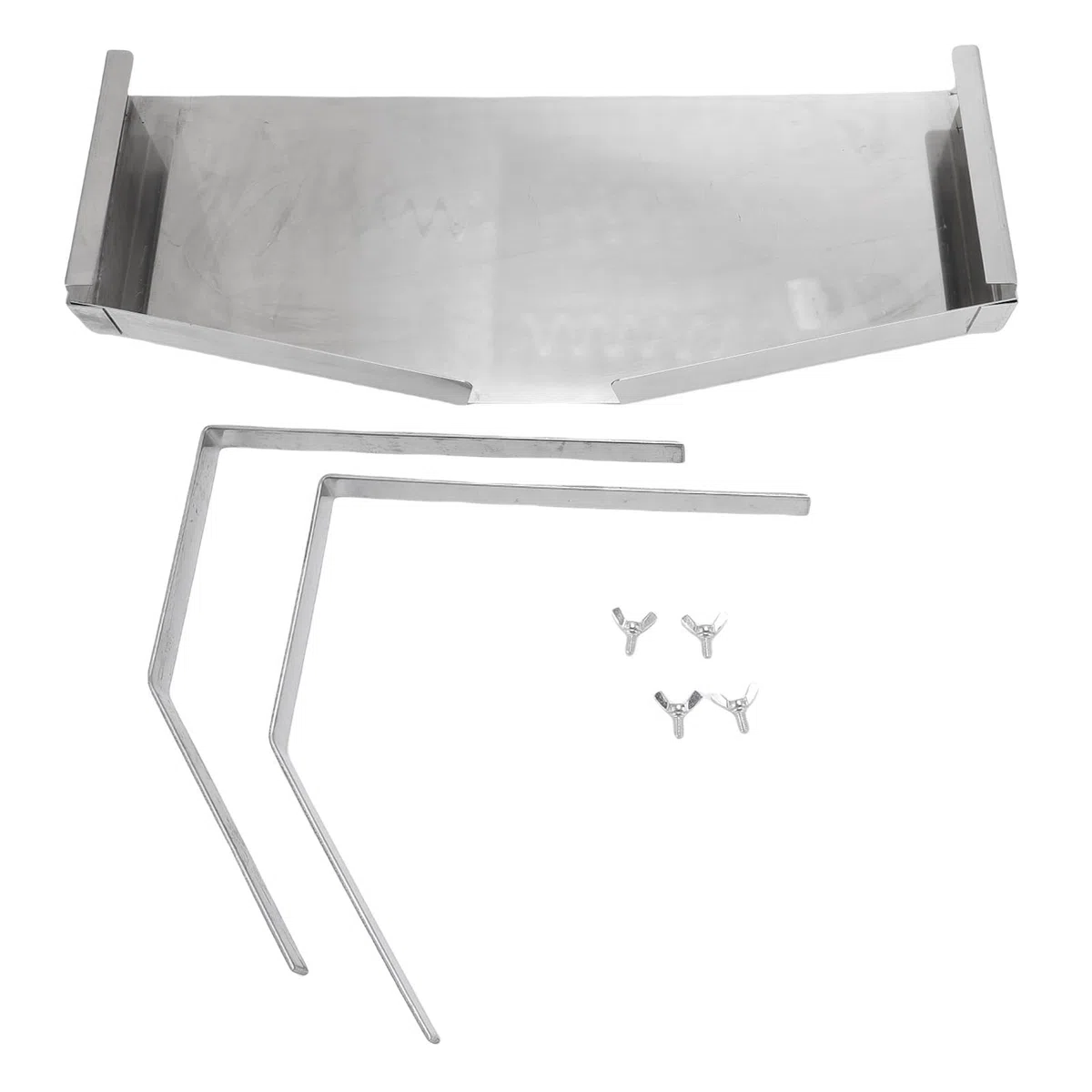 Marco de Marco de Panal de la Pantalla de Soporte de Soporte de Colmena para Apicultura Adecuada para apiarios, restaurantes, panaderías y cafés Plateados