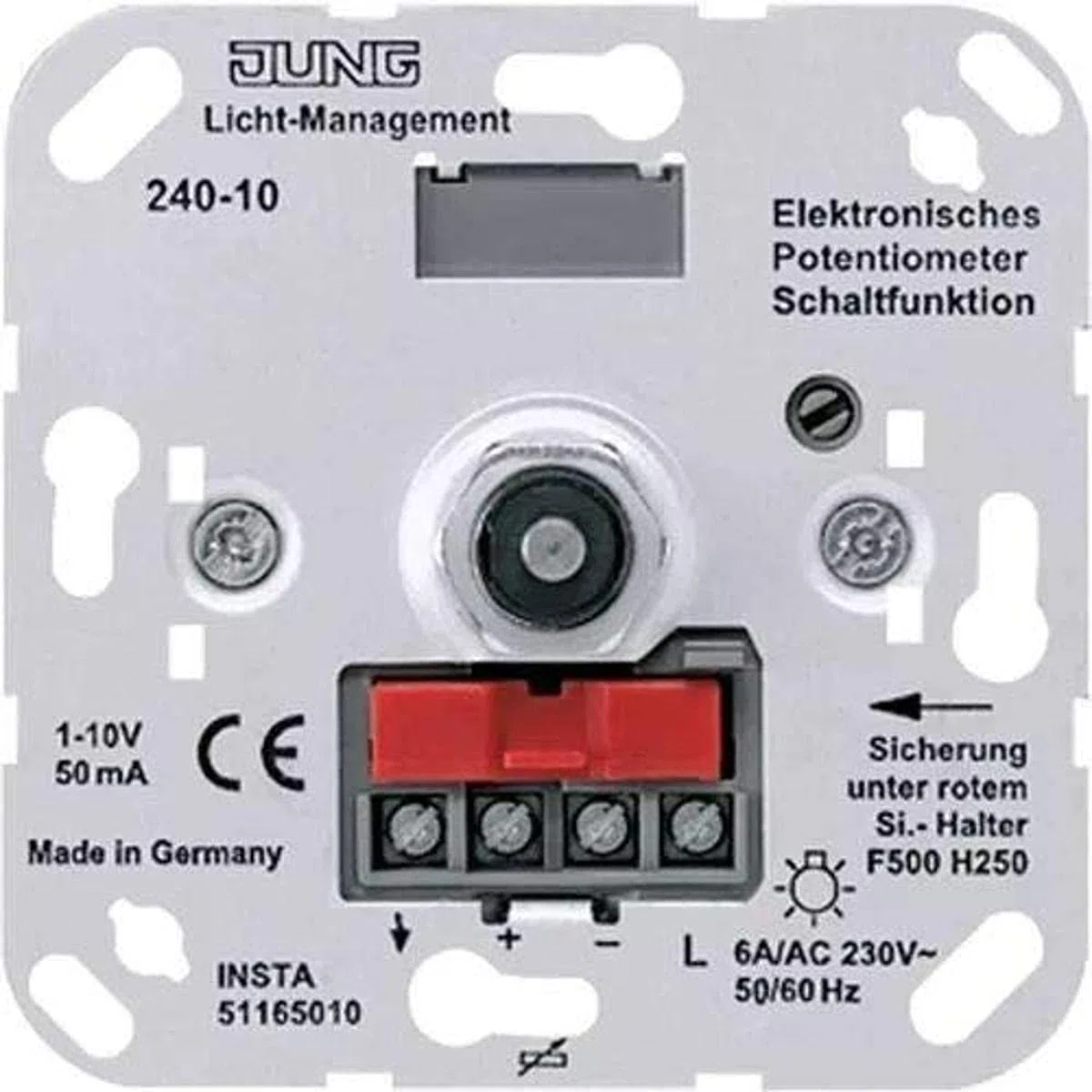 Jung 240-10 Potenciómetro electrónico de regulación