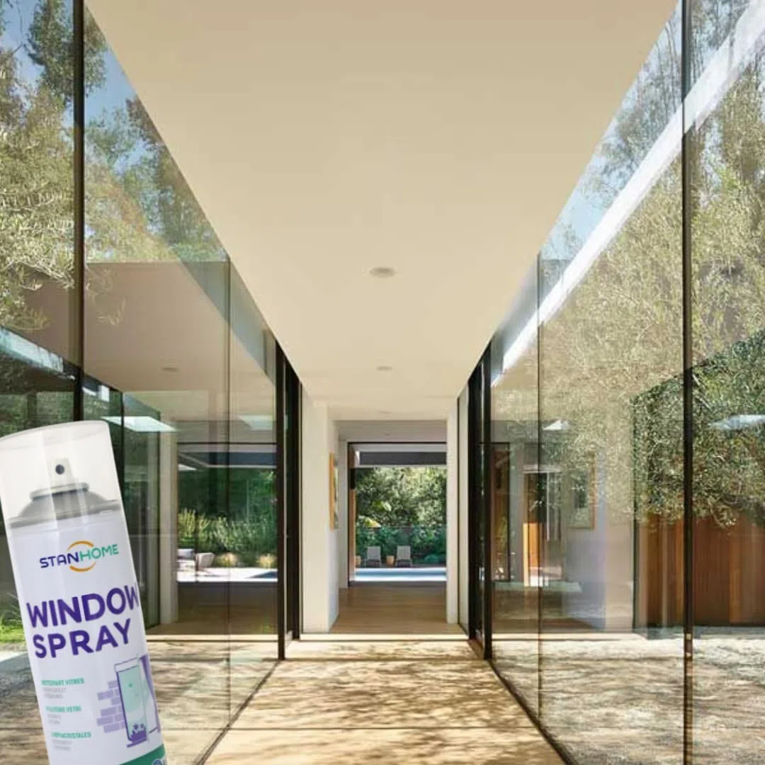 Stanhome limpiacristales Windows Spray - Multiusos para Ventanas, Espejos, Mamparas, Vidrio, Lunas - Elimina grasa y suciedad sin dejar marcas - Nuevo Formato, Fórmula Mejorada (400ml) (6)