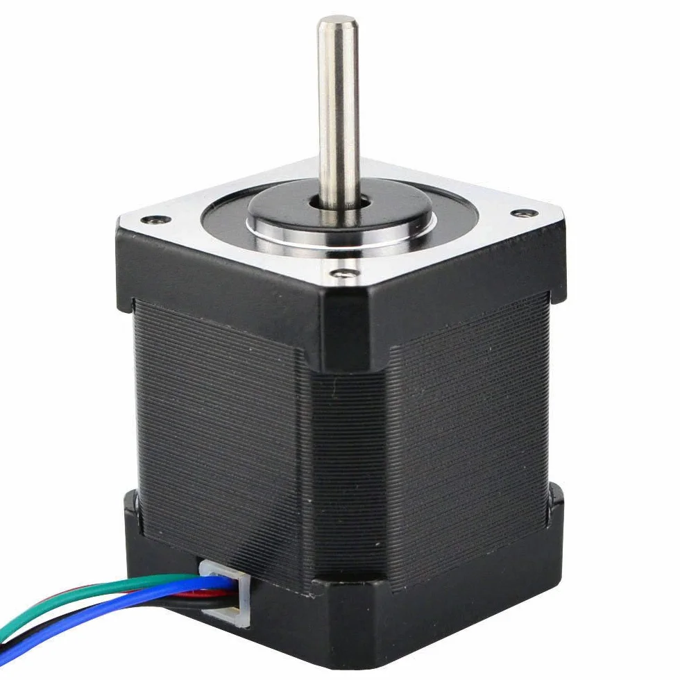 STEPPERONLINE - Motor de paso a Nema 17, bipolar 59 Ncm, 2 A, 42 x 48 mm, 4 hilos con cable y conector para impresora 3D, máquina CNC