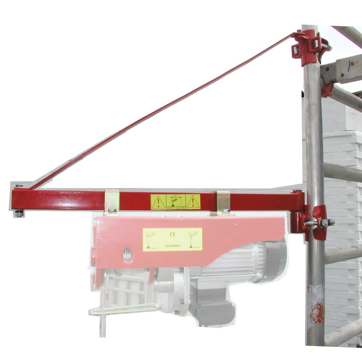 Brazo giratorio KST600 para cabrestantes/brazo de grúa máx. 600kg de carga, 75cm de alcance para polipastos/brazo de carga para elevadores