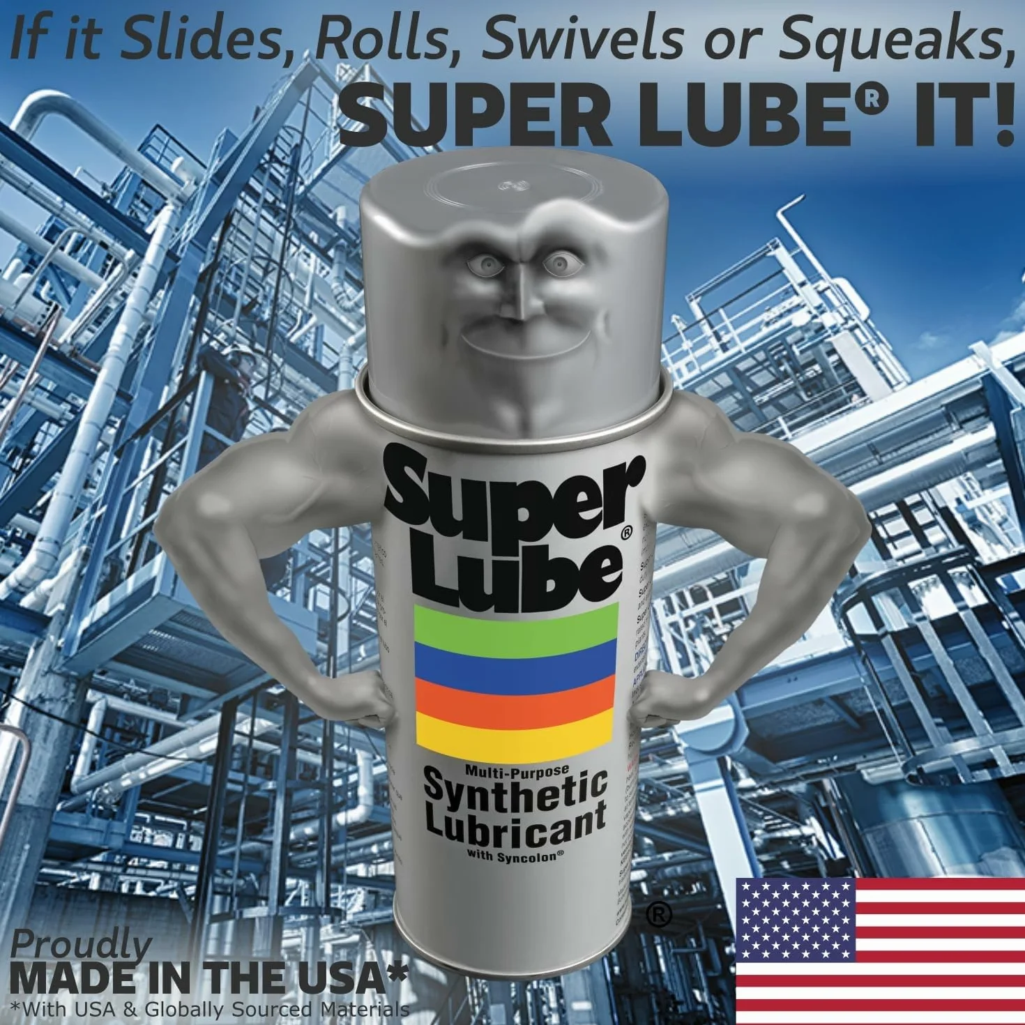 Super Lube 52004 aceite sintético sin PTFE, 4 oz botella