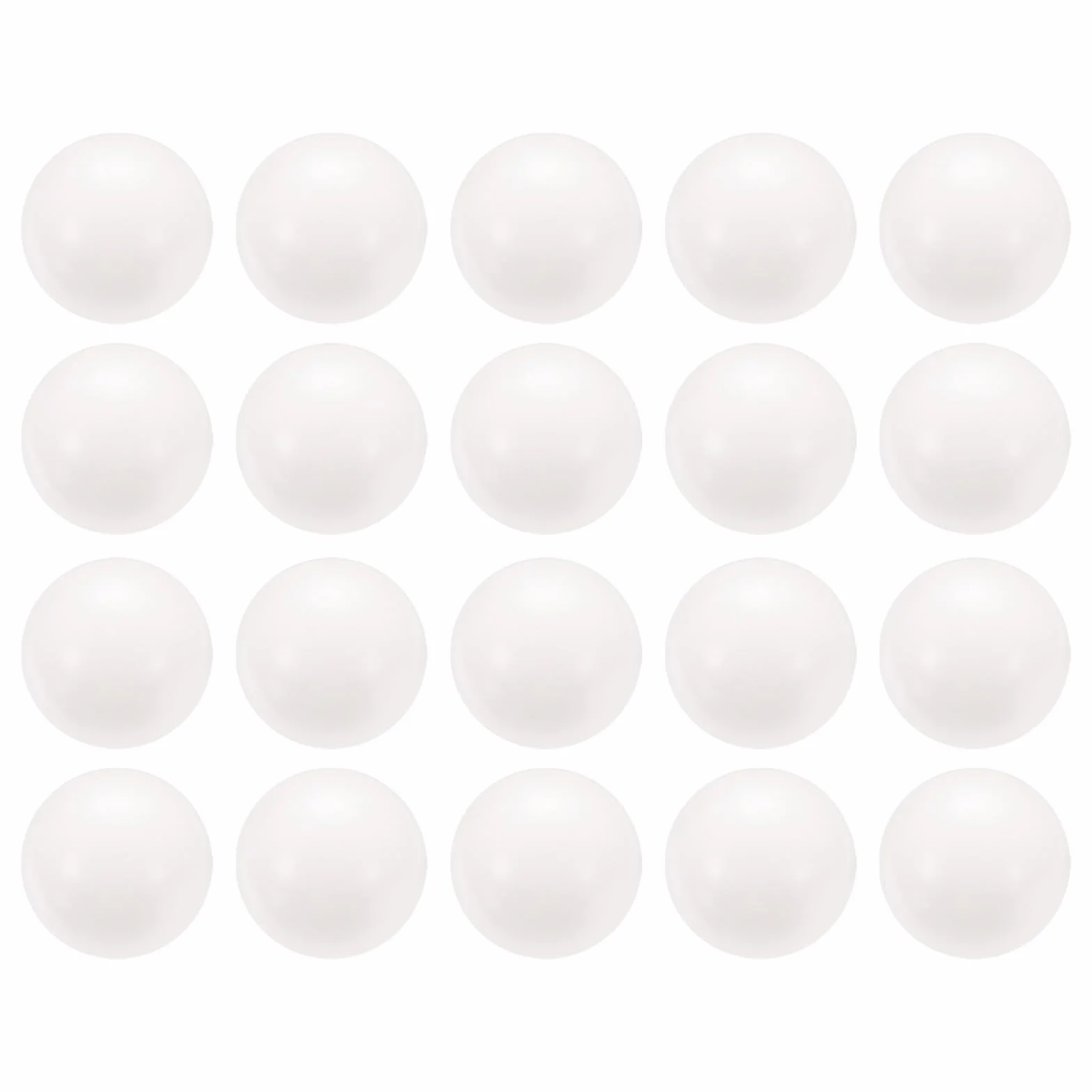 Bolas de rodamiento POM 25 mm de precisión - 20 unidades