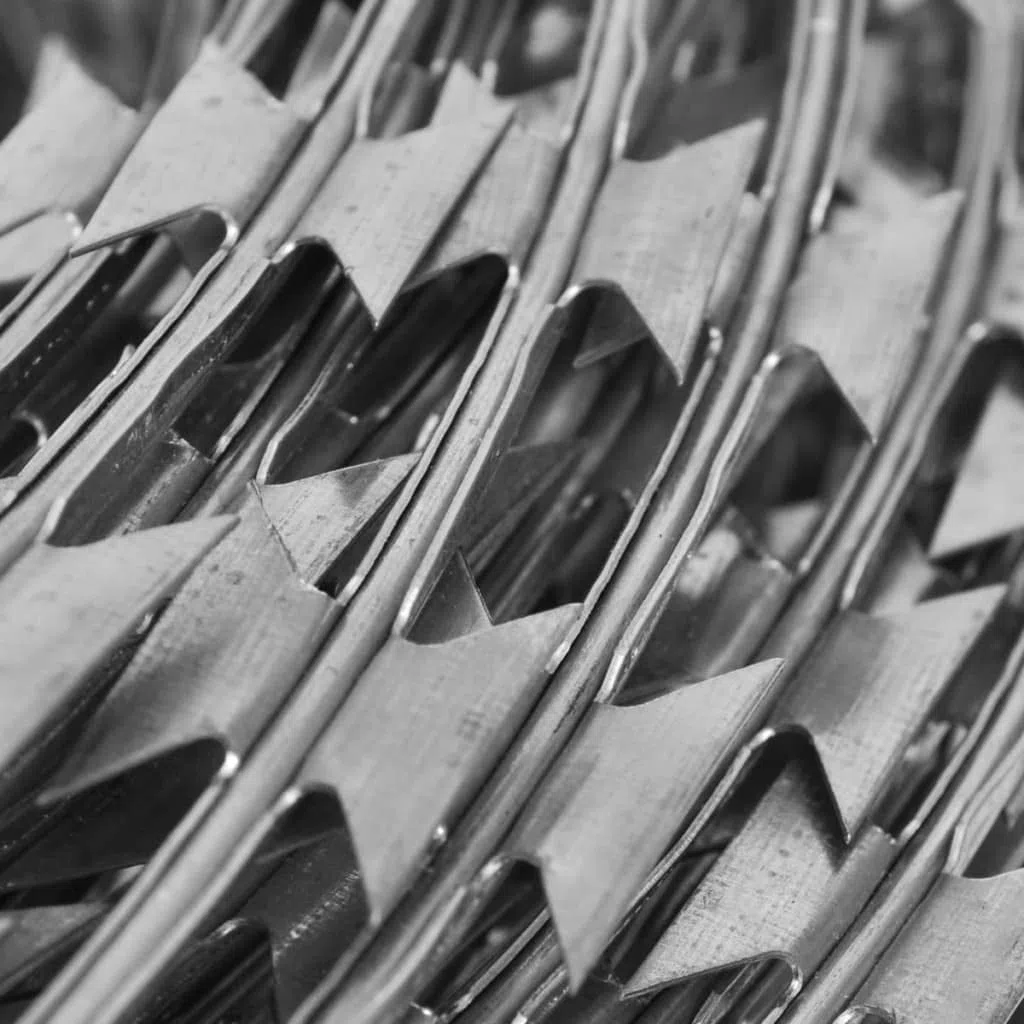 vidaXL Alambre de Espino Acero Galvanizado 60 m Rollo Pinchos para Alambrada