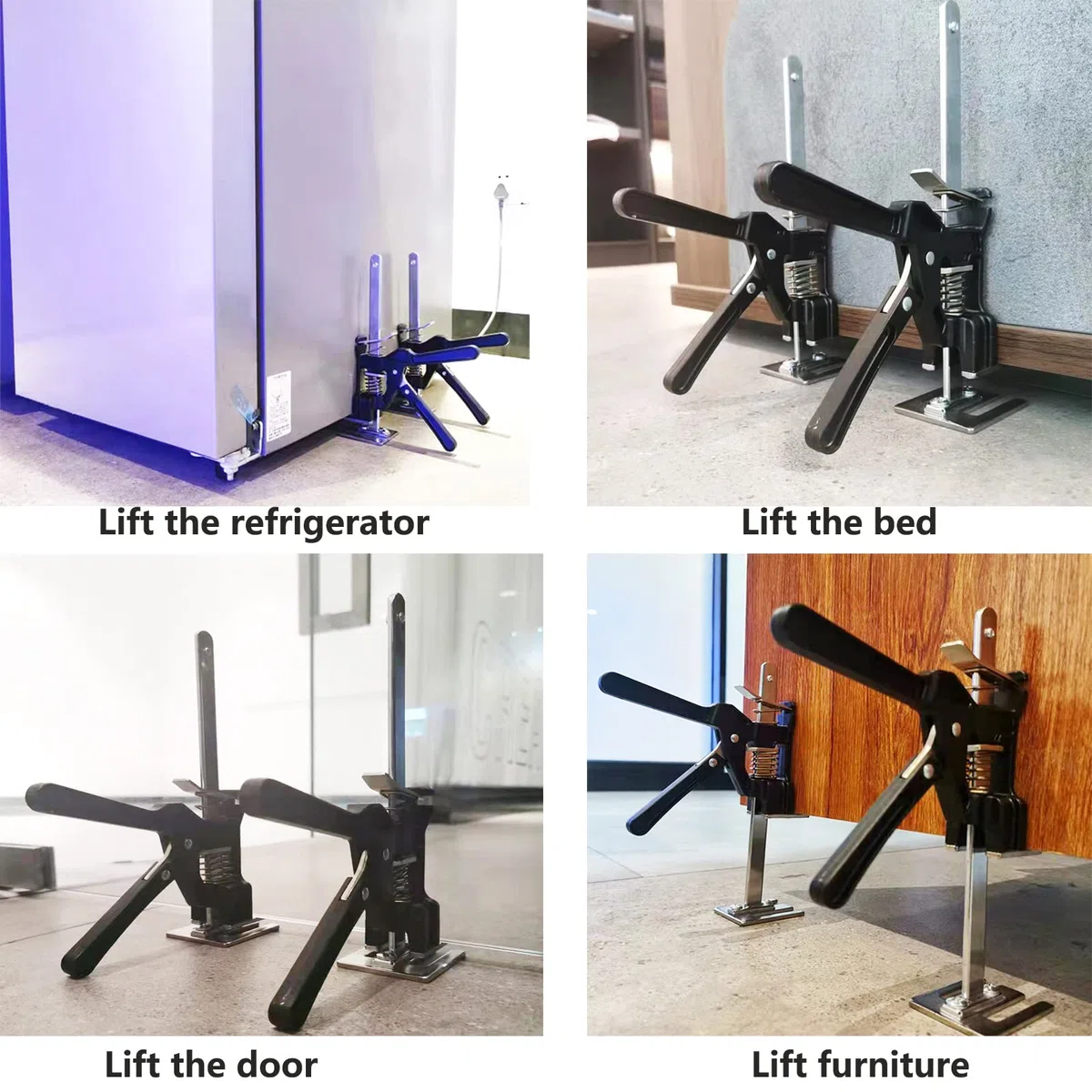 Brazo de mano de 2 piezas de brazo de ahorro de mano de obra, regulador de altura de 15 pulgadas, herramienta de elevación manual, puerta y panel de madera para levantar tableros de gabinetes