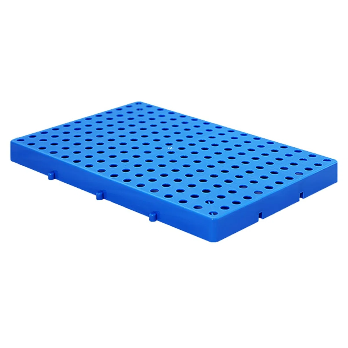Palet de Plástico, Leichtpalette con Rejilla de Ventilación, Plataforma de Plástico a Prueba de Humedad Adecuada para Garaje, Supermercado, Sótano(60x50x5cm/24x20x2in)