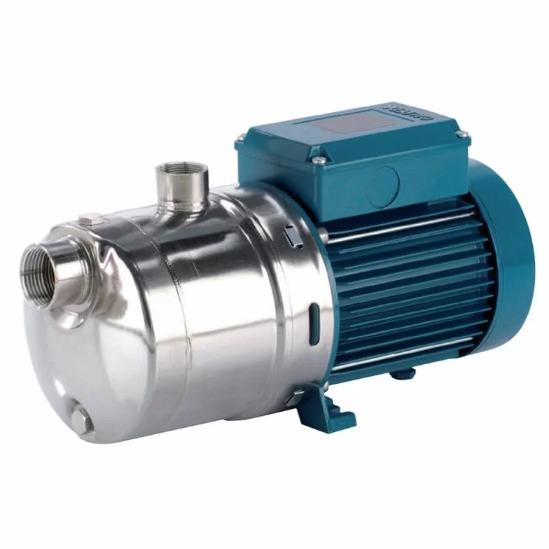 Bomba de agua doméstica e industrial multietapa horizontal Calpeda MXH205 - Trifásico 380V - Hasta 4,8 M3/H - Pozos poco profundos - Suministro de agua limpia - Jardinería y riego