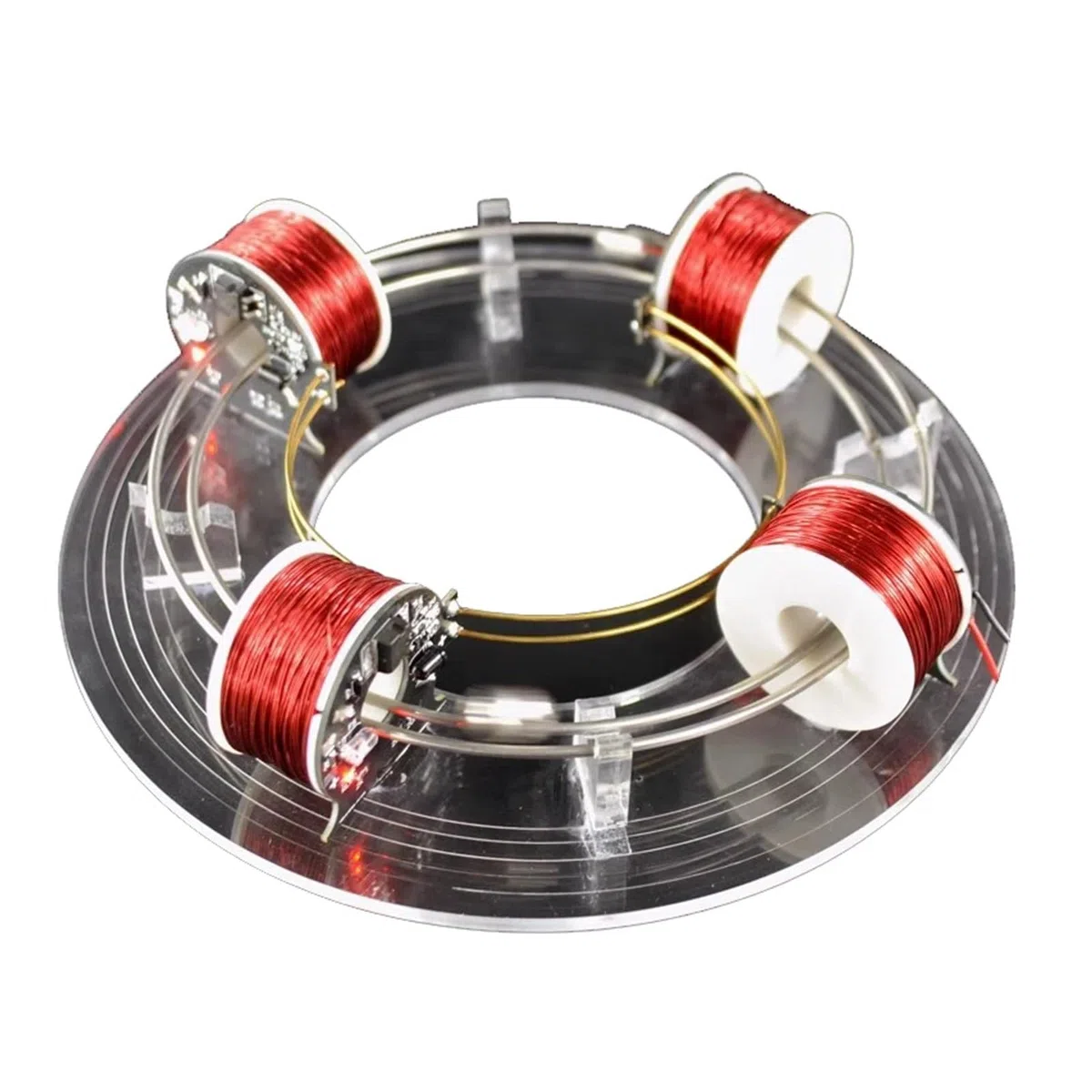 Ciclotrón electromagnético, acelerador circular, equipo científico experimental, modelo novedoso y de ayuda for la enseñanza de física Herramienta eléctrica