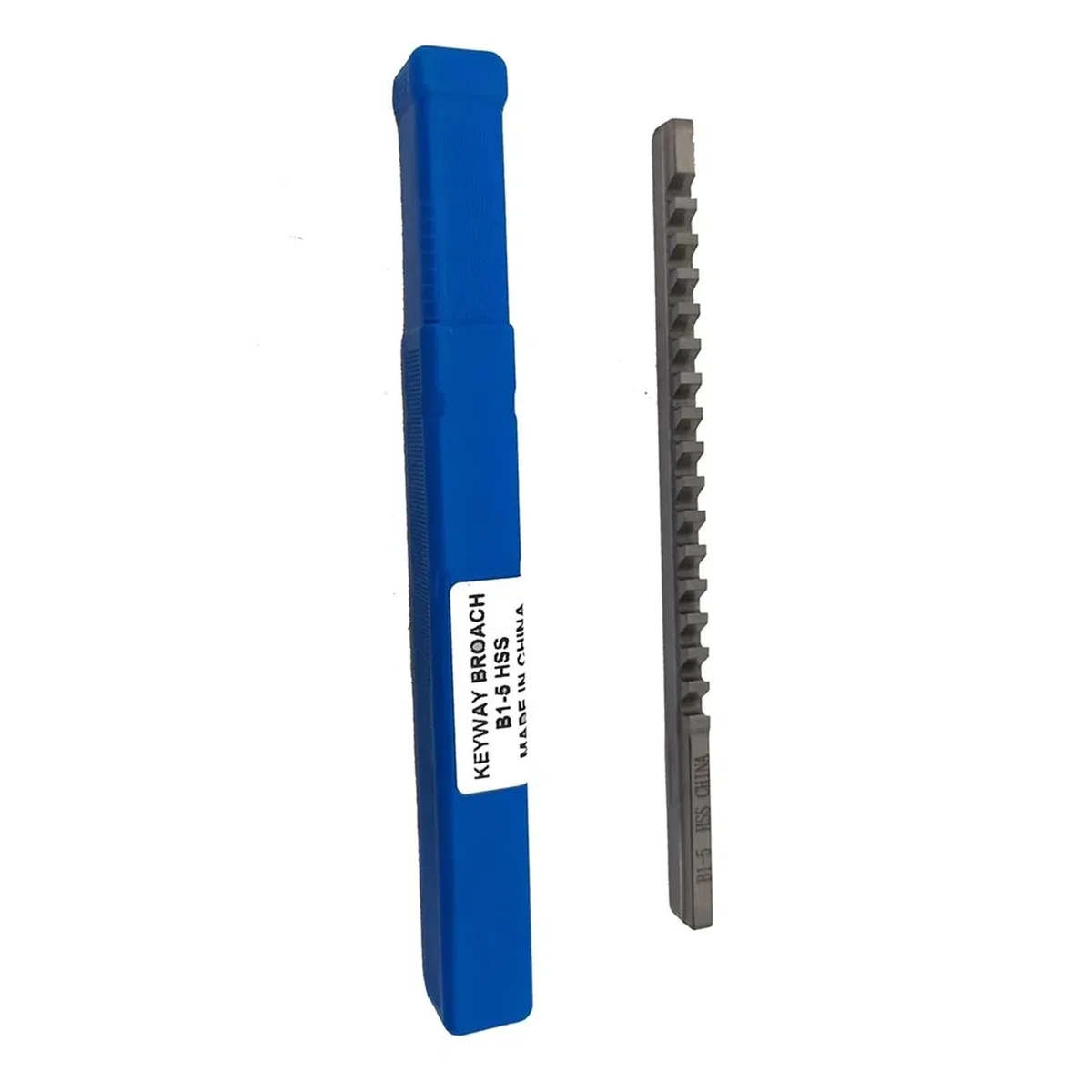 Brocha de chavetero de empuje B1 de 5 mm, tamaño métrico, con cuña, de acero de alta velocidad for máquina herramienta de corte CNC para metalurgia, torno