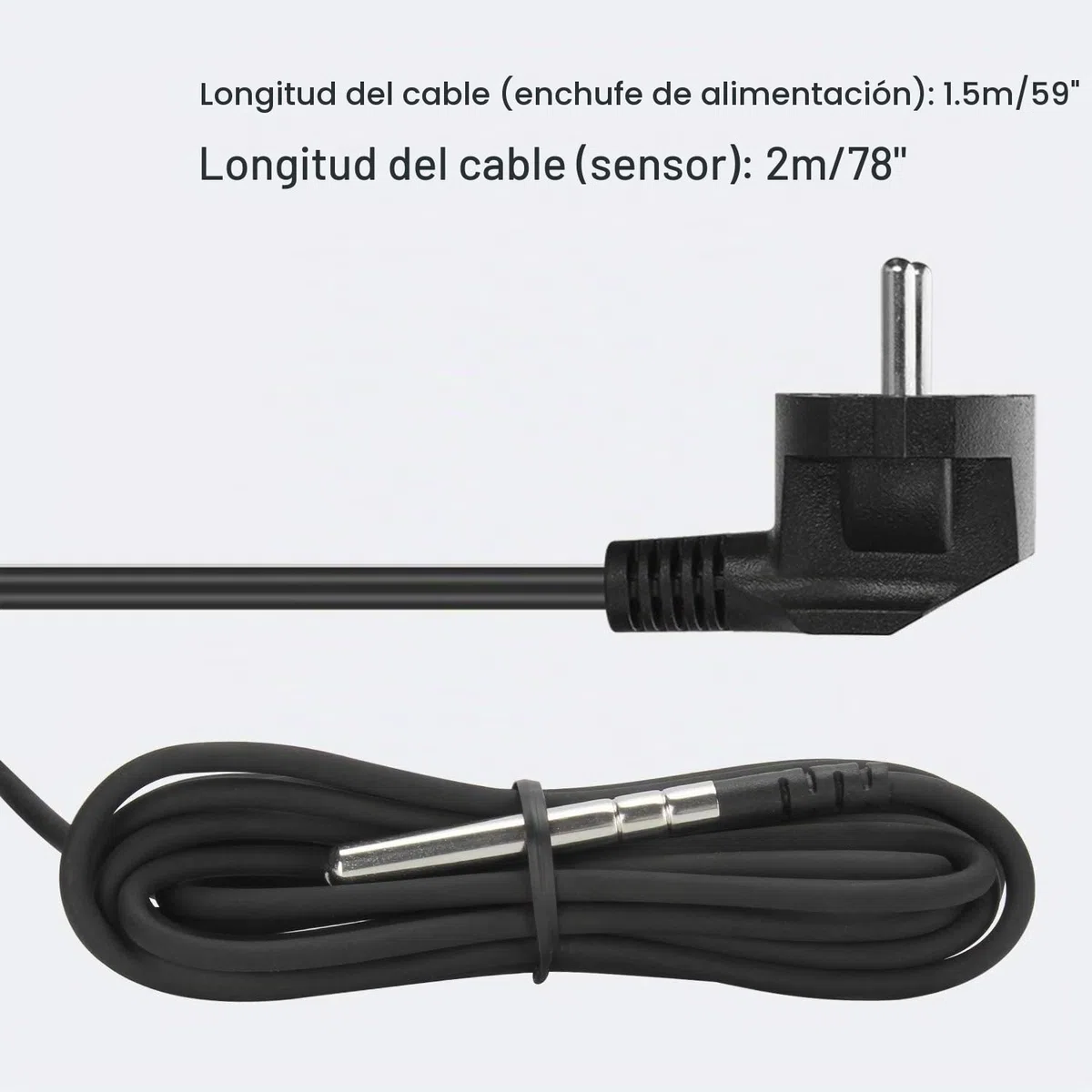 Inkbird Termostato WiFi, doble ciclo de tiempo, función de alarma, dos enchufes (solo para calefacción)