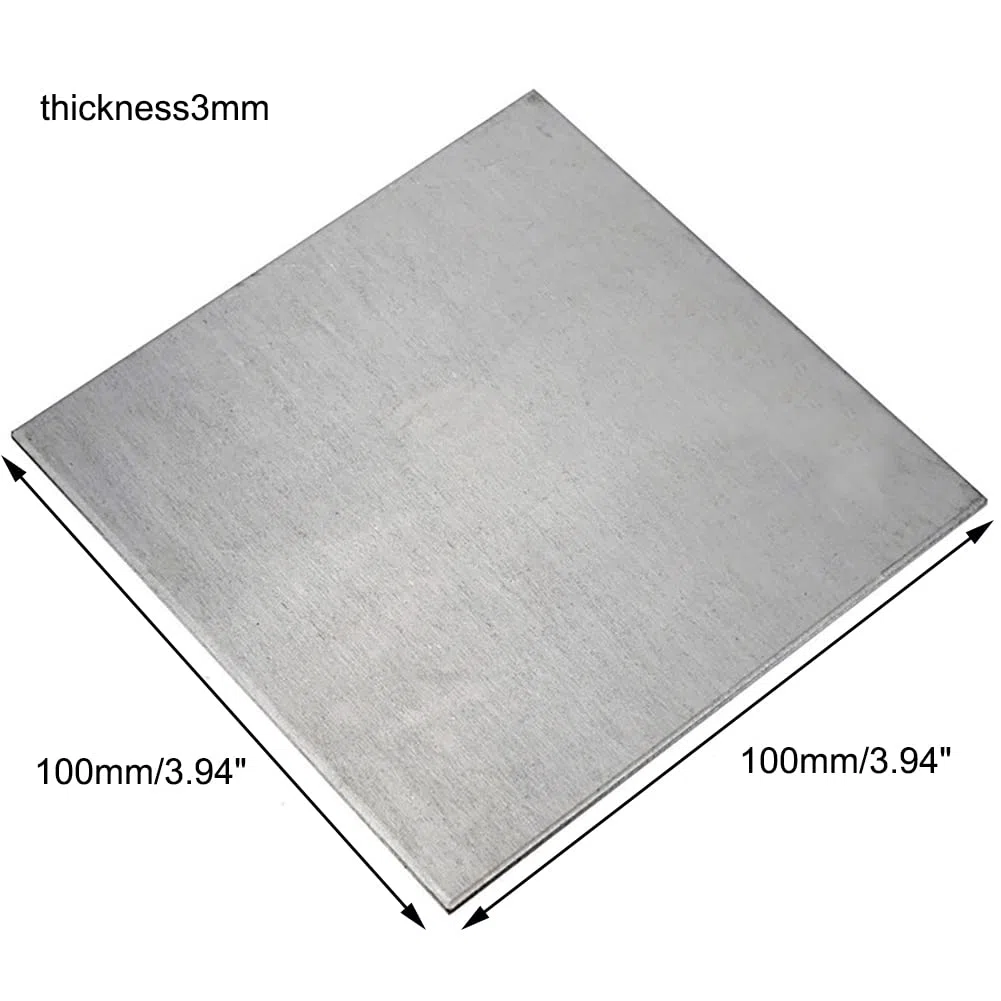 níquel de Lámina Plato Placa Hoja Puro para Soldadura ánodo esperimento placcatura espesor1mm-10mm,3mm*100mm*100mm