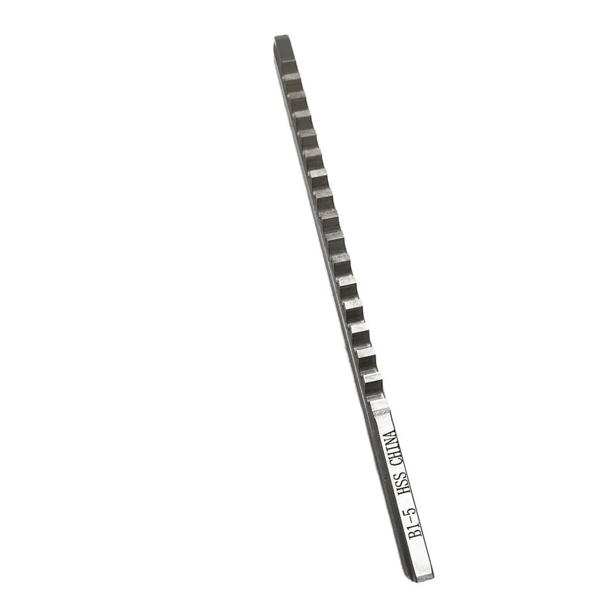 Brocha de chavetero de empuje B1 de 5 mm, tamaño métrico, con cuña, de acero de alta velocidad for máquina herramienta de corte CNC para metalurgia, torno