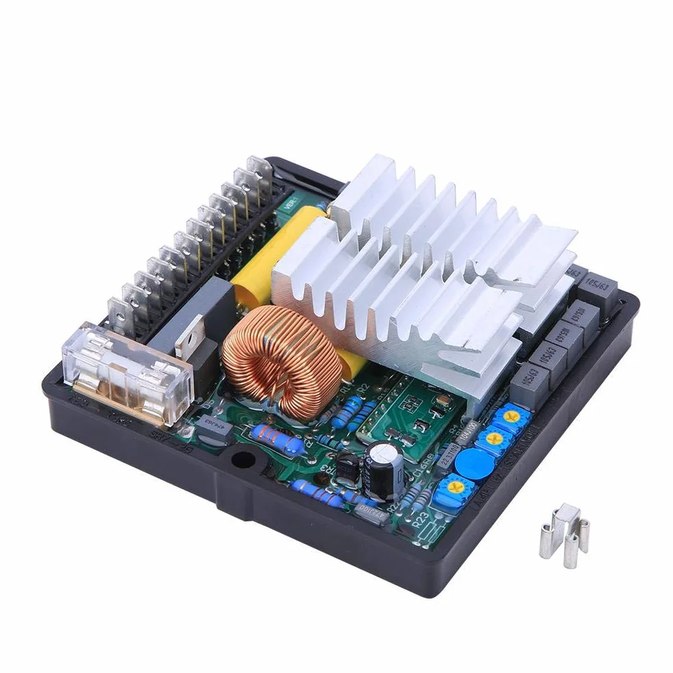 Controlador de voltaje Elprico, 50-270AC 50/60HZ SR7-2G Generador regulador de voltaje automático AVR para generador sin escobillas