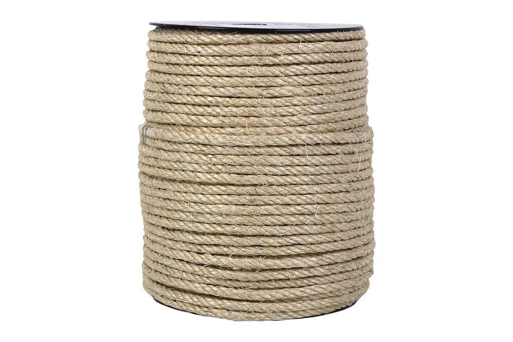 CUERDA SISAL 4 CABOS 10 MM 100 MTS NATURAL - Unid: 1