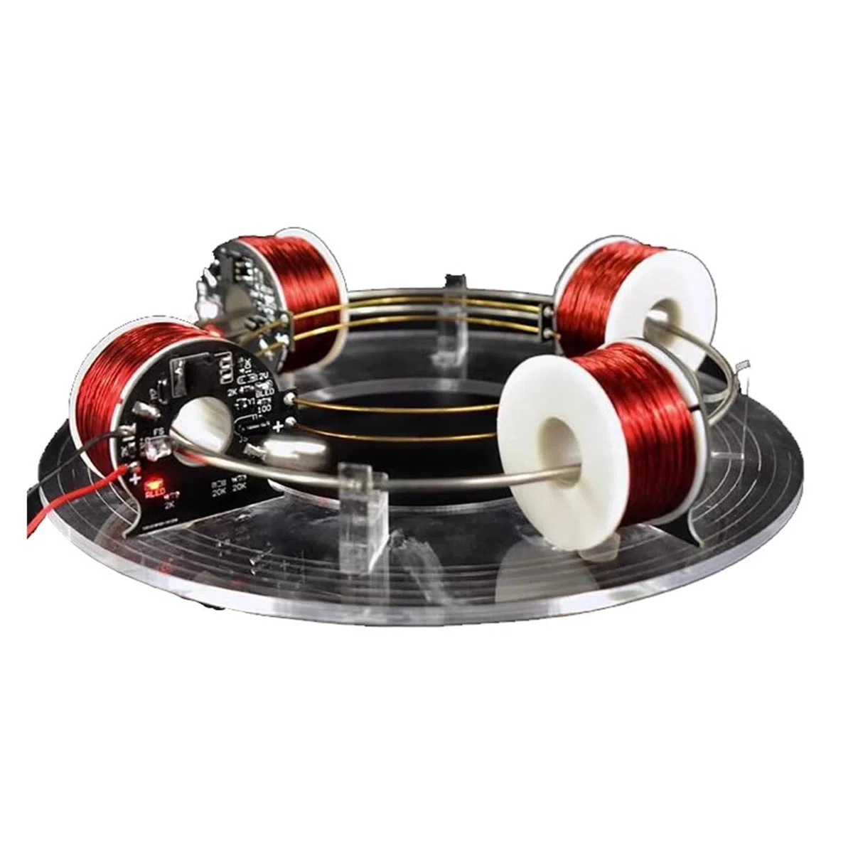 Ciclotrón electromagnético, acelerador circular, equipo científico experimental, modelo novedoso y de ayuda for la enseñanza de física Herramienta eléctrica