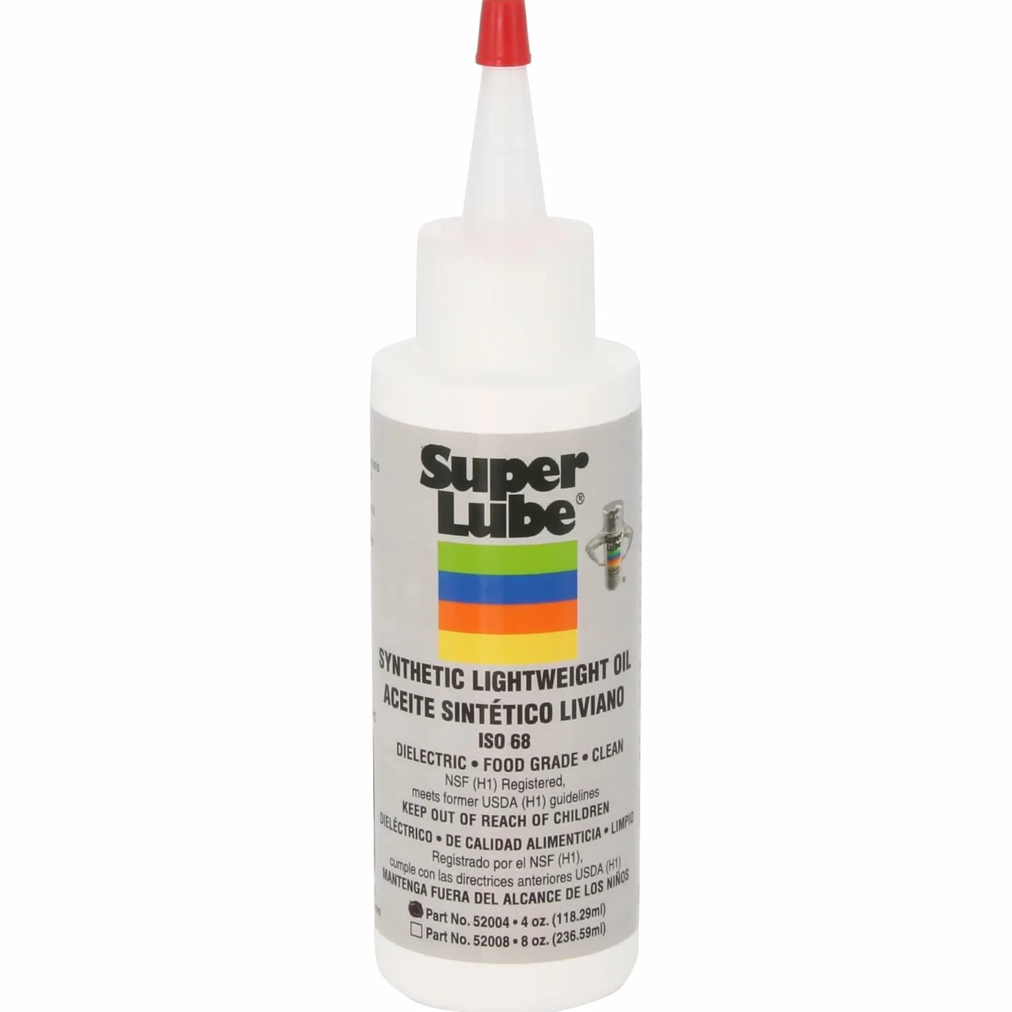 Super Lube 52004 aceite sintético sin PTFE, 4 oz botella