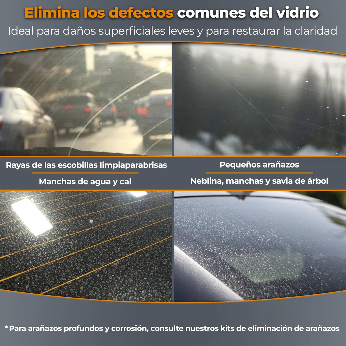 GLASS POLISH 1 kg Cerium Oxide, Compuesto de Pulido de Vidrio de Óxido de Cerio Grado Fino 95% Puro, Fórmula Tratada en Suspensión, Partículas de 2,5 Micras, Performance de Pulido Mejorada