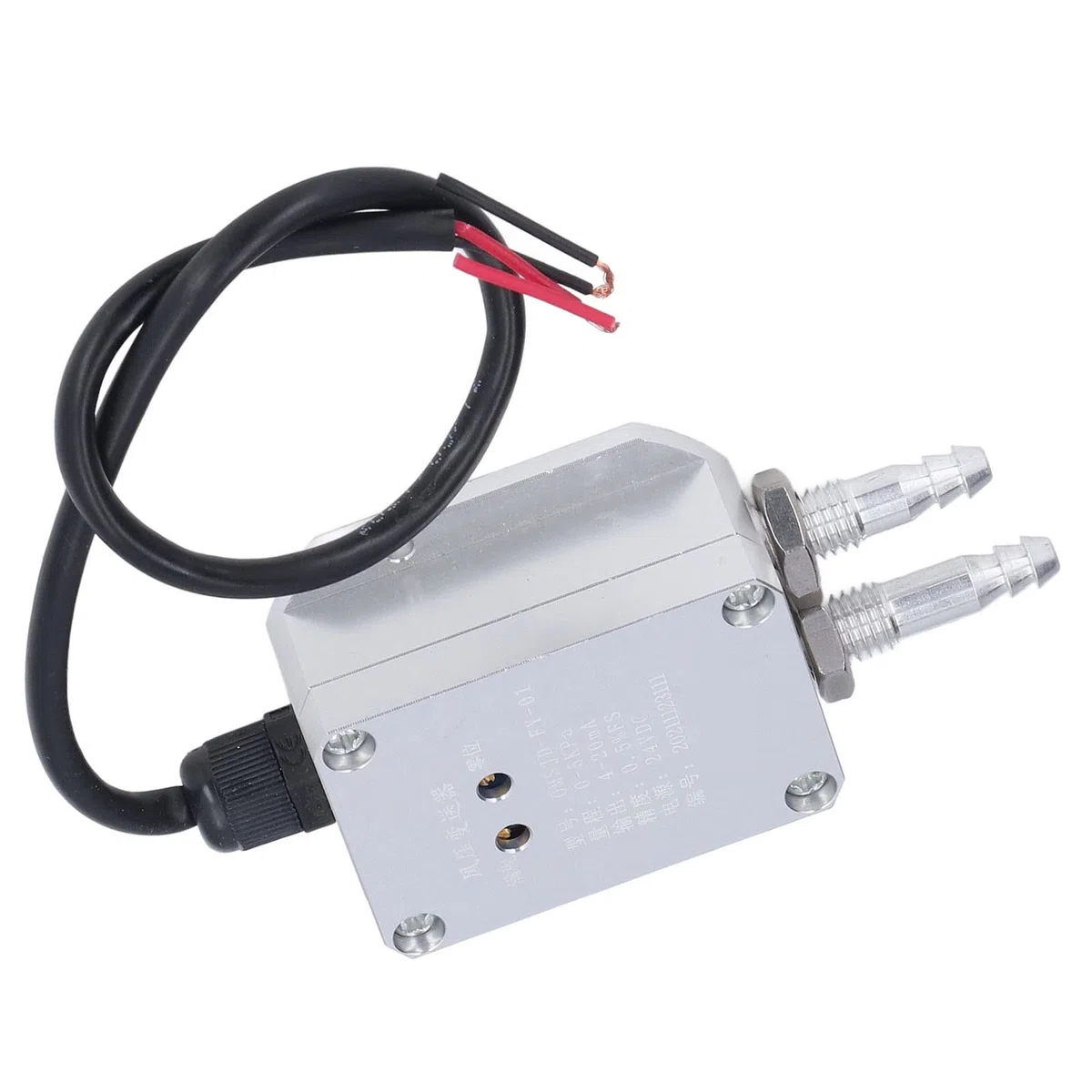 Sensor de Presión Diferencial de Viento, Transductor Transmisor 24v 0 a 5Kpa 05Kpa 420mA DC24V OMSJDFY01 4 Anemómetros de Alta Precisión de 20mA